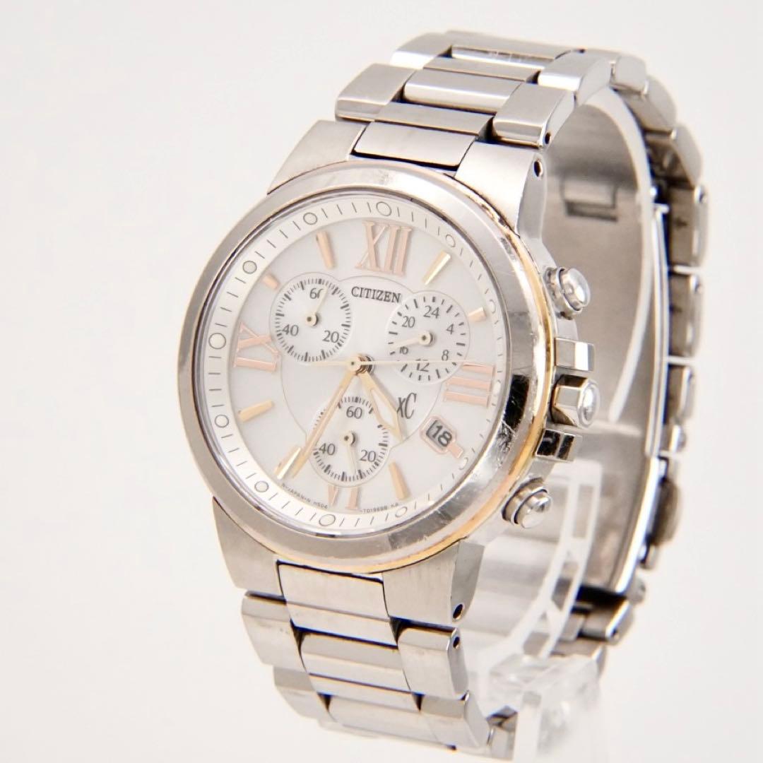 【回路検査済】XC シチズン　クロスシー 　レディース ソーラー 腕時計