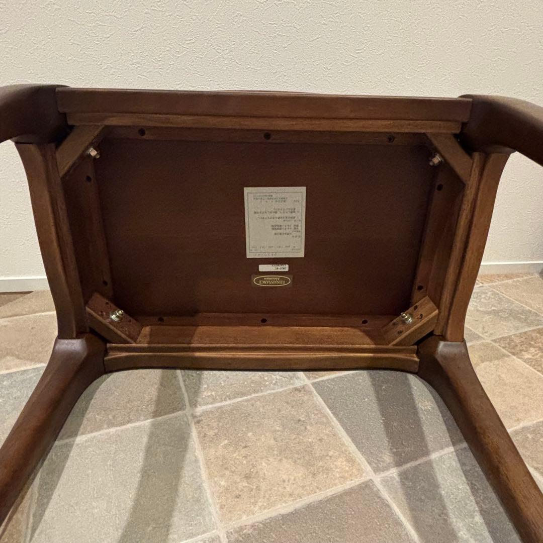 【美品maruniマルニマキシマムサイドコーヒーテーブル クラシック花台猫脚高級