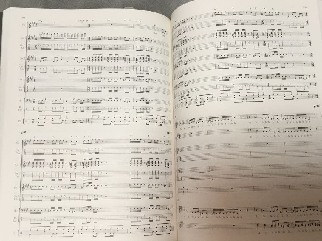 ⭕️LED ZEPPELIN 2-Volume Set 楽譜本 2巻セット函入