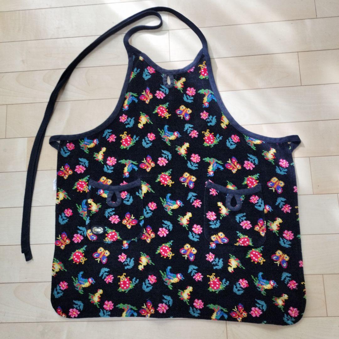 フェイラー　エプロン　ハイジ　ブラック　黒