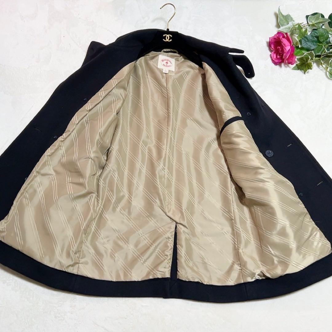 新品同様✨　ブルックスブラザーズ　ピーコート　ダブル　ブラック　黒　ウール