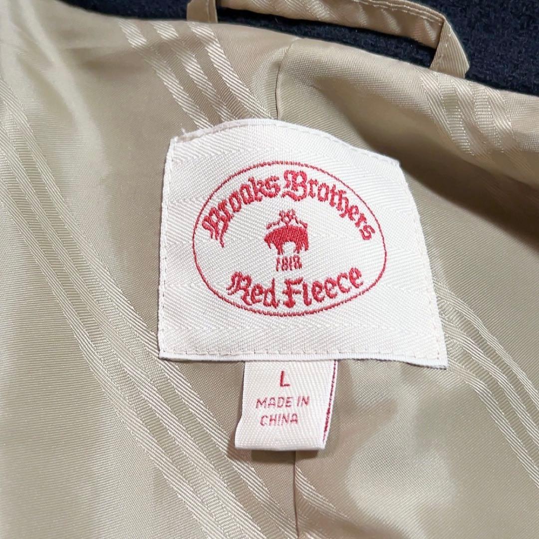 新品同様✨　ブルックスブラザーズ　ピーコート　ダブル　ブラック　黒　ウール