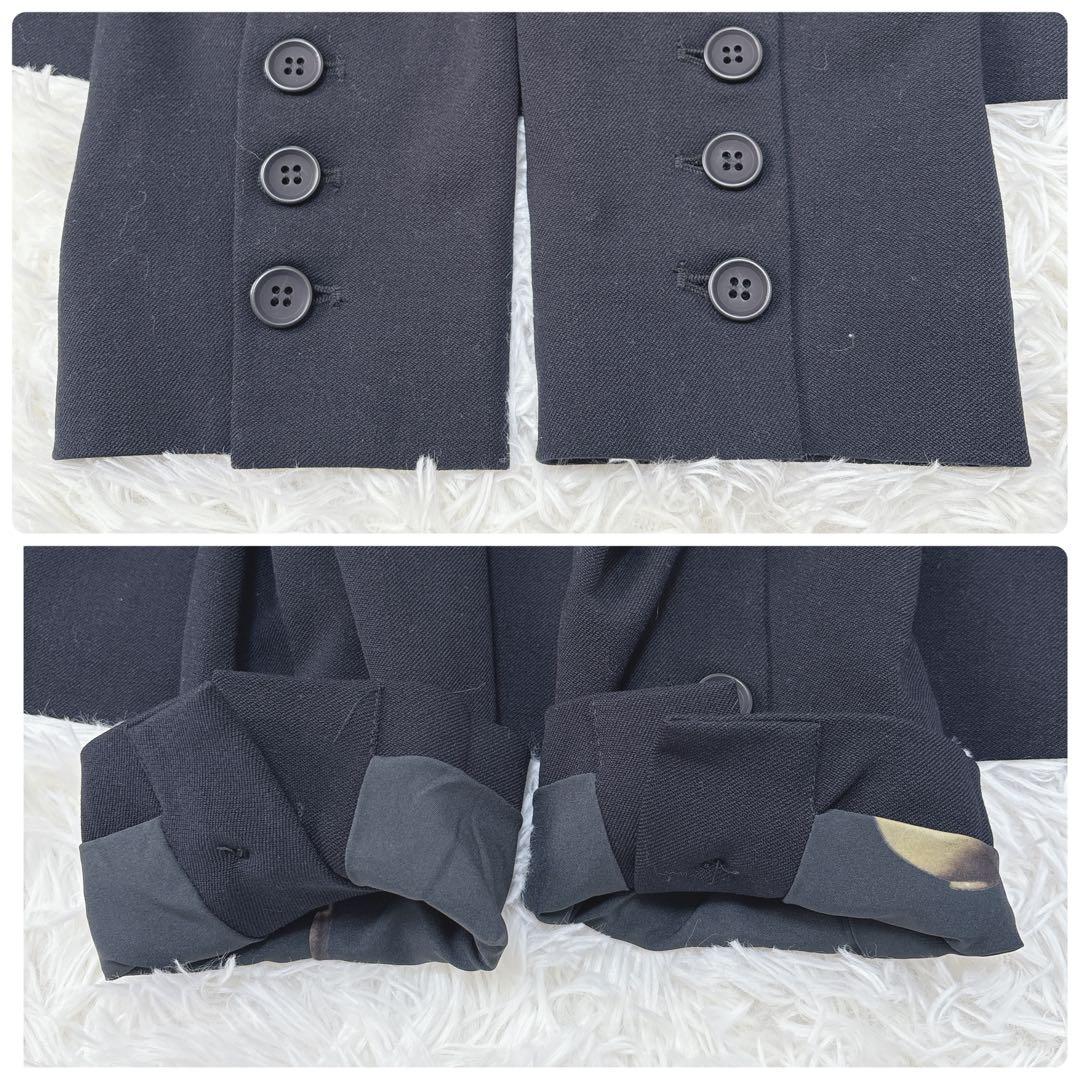 美品✨Ameri アメリ 裏地プリント ノーカラージャケット M