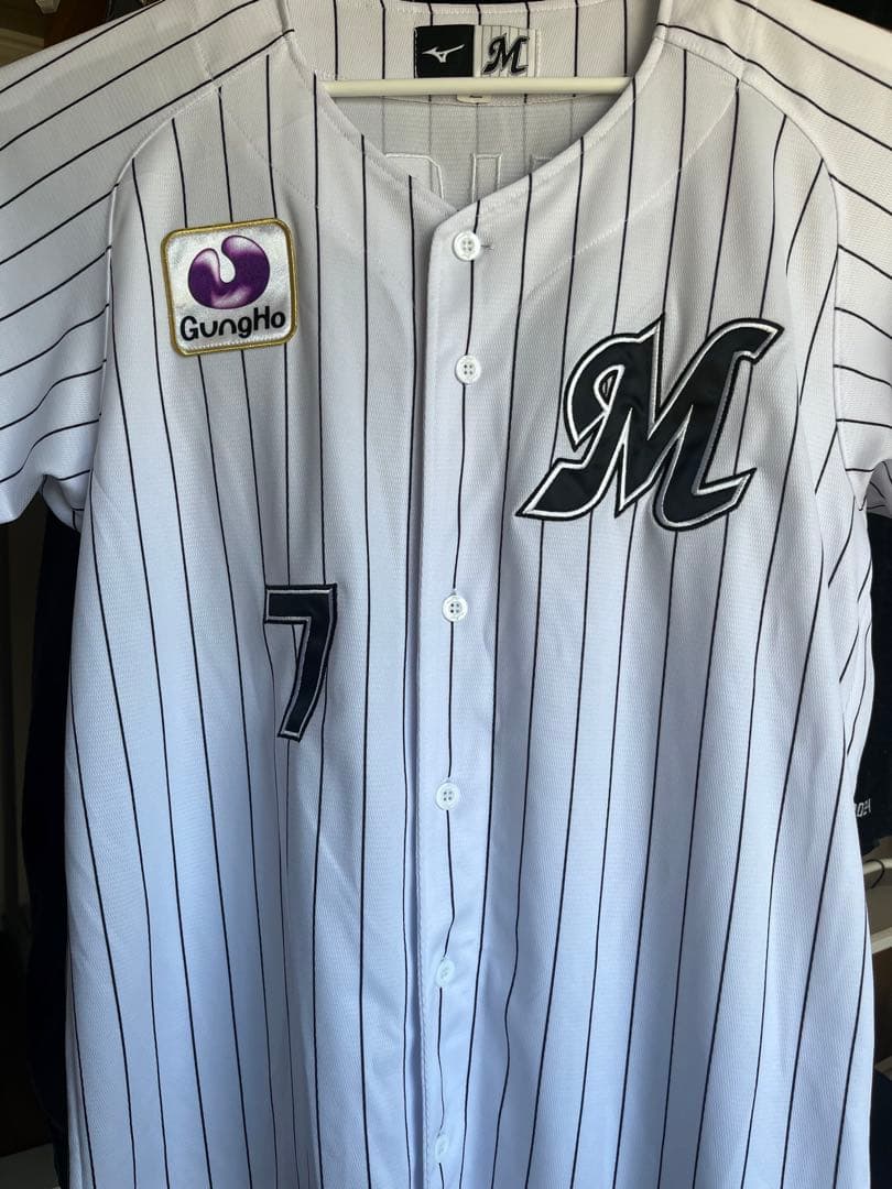 藤岡裕大 ユニフォーム L キャプテンマーク付き