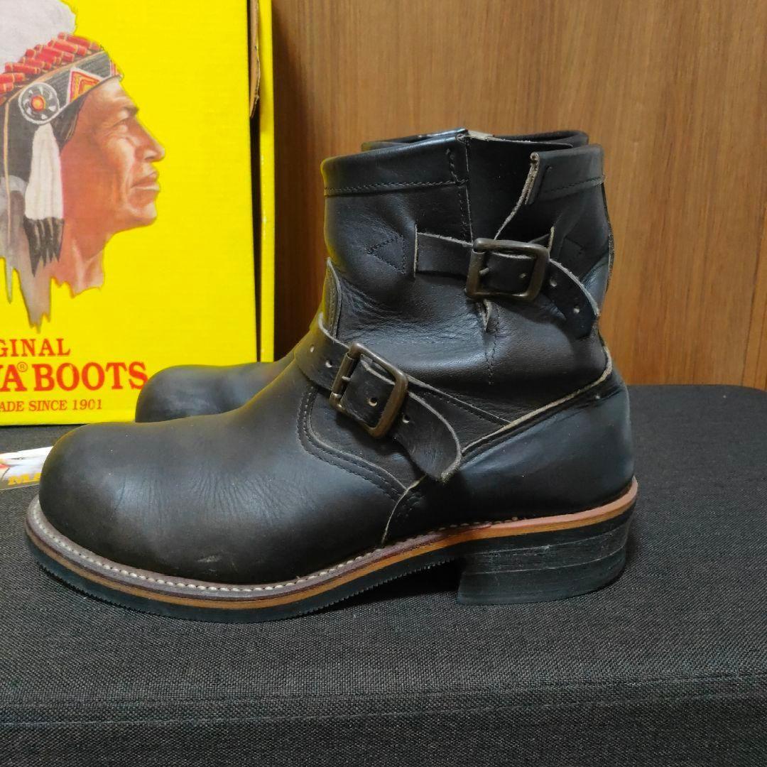 チペワ Chippewa エンジニアブーツ 910029 8 1/2 ブラック