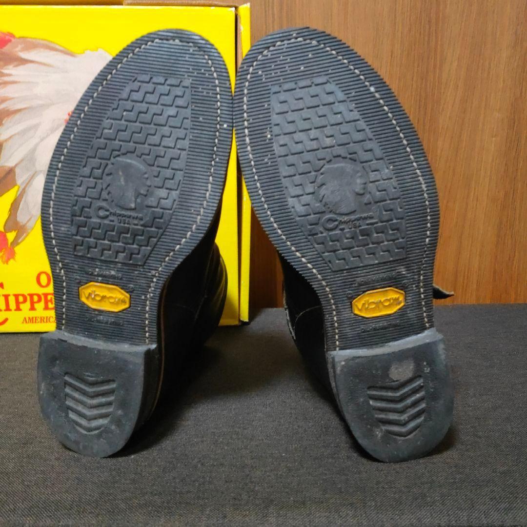 チペワ Chippewa エンジニアブーツ 910029 8 1/2 ブラック