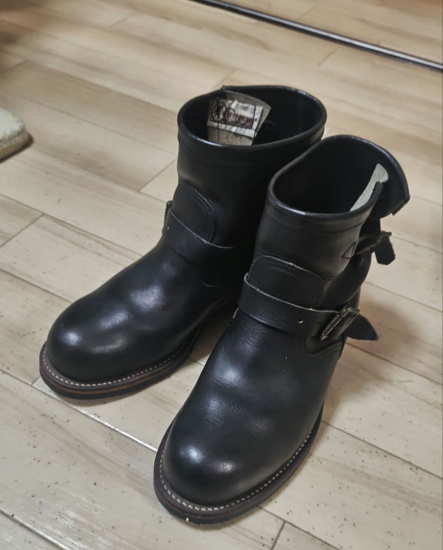 チペワ Chippewa エンジニアブーツ 910029 8 1/2 ブラック