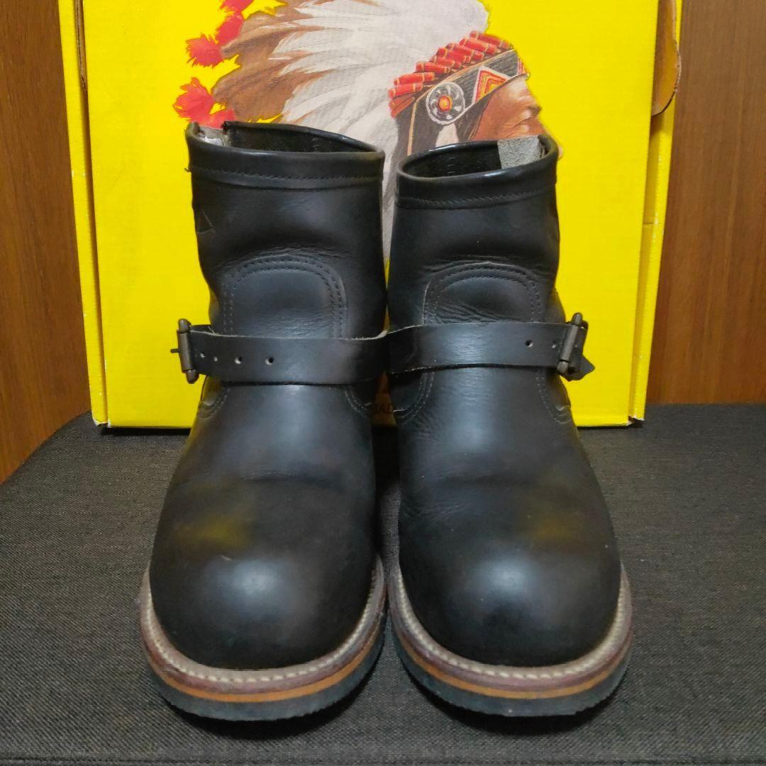 チペワ Chippewa エンジニアブーツ 910029 8 1/2 ブラック