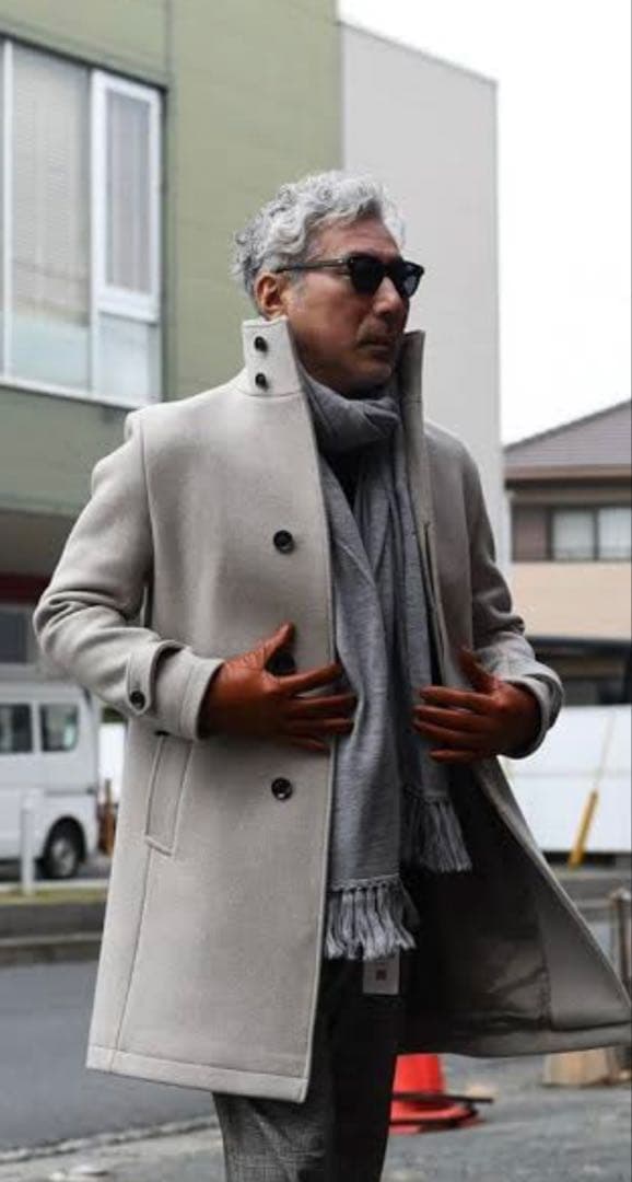 値下げ【超美品】junhashimoto/スタンドコート