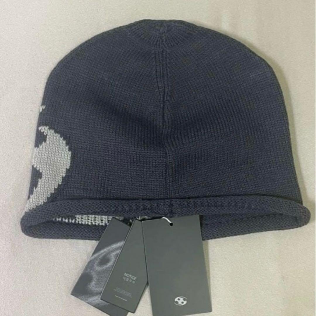 【即日発送】sansan gear サンサンギア　ビーニー　ニット帽　グレー