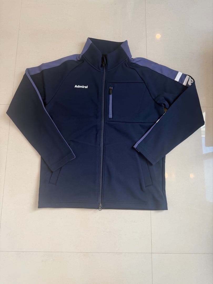 【Admiral】新品未使用タグなし　ネイビージャージ　メンズL