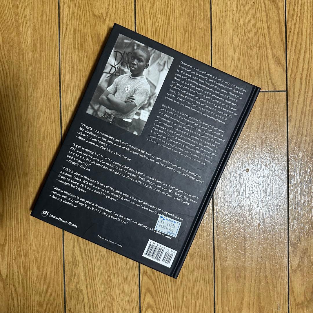 【洋書】 “A Time Before Crack” Jamel Shabazz