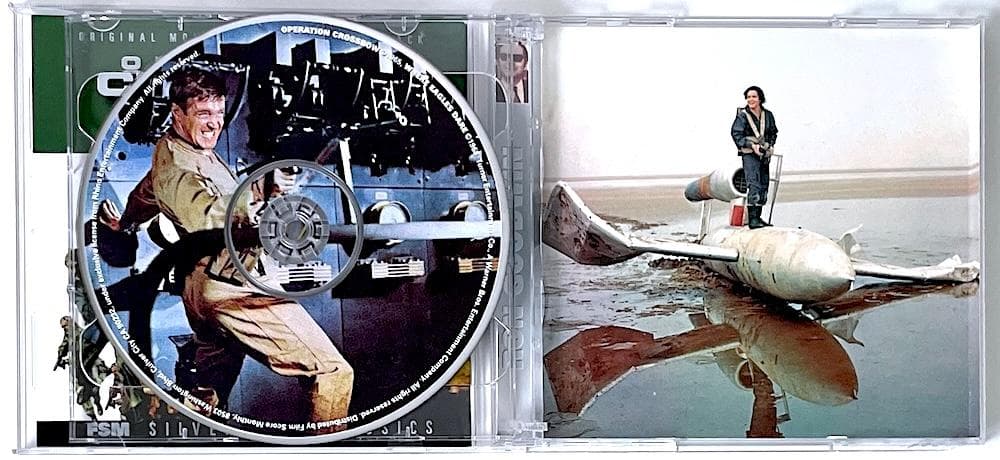 廃盤 稀少盤 3000枚限定 CD 荒鷲の要塞 クロスボー作戦 サウンドトラック