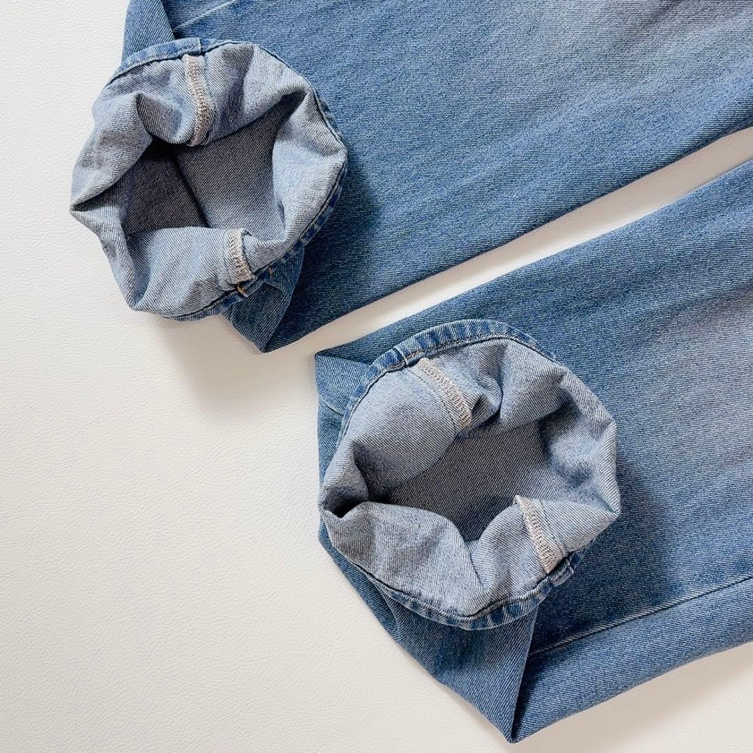 極美品ꕥウィムガゼット 2024 完売品 デニムジャンプスーツ ワイドシルエット