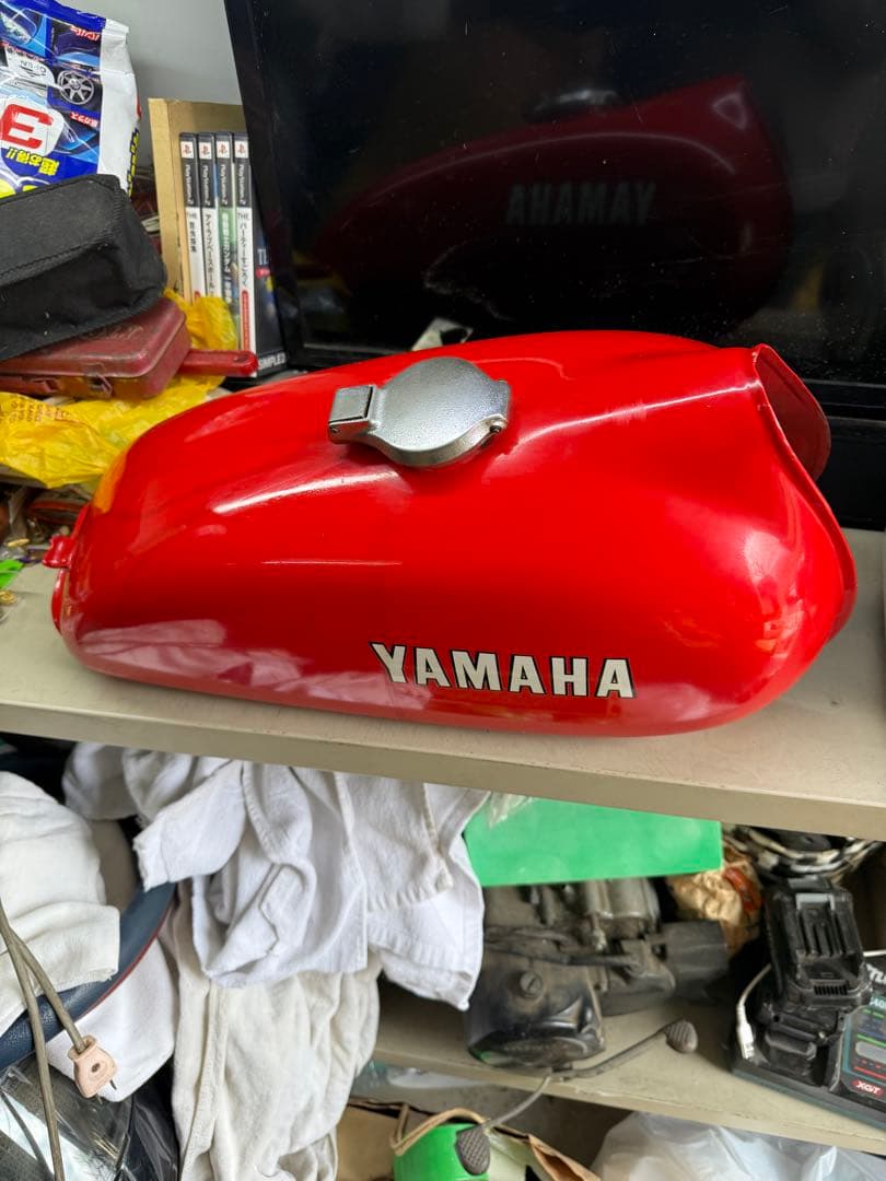 YAMAHA ヤマハ DT250 DT1F 当時物 ガソリン タンク内サビ有り