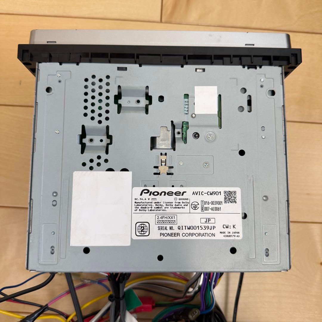 AVIC-CW901 2022年地図 サイバーナビ 7インチワイド