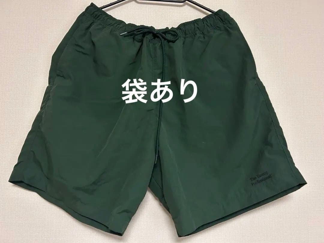 ENNOY スタイリスト私物 NYLON SHORT PANTS グリーン 袋有