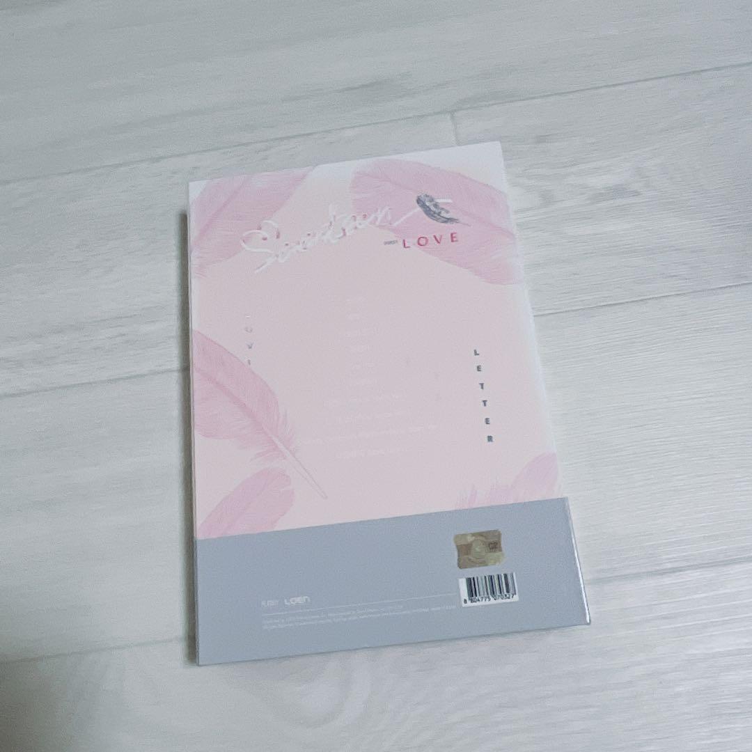 SEVENTEEN ジョンハン サイン入りCD LOVE&LETTER