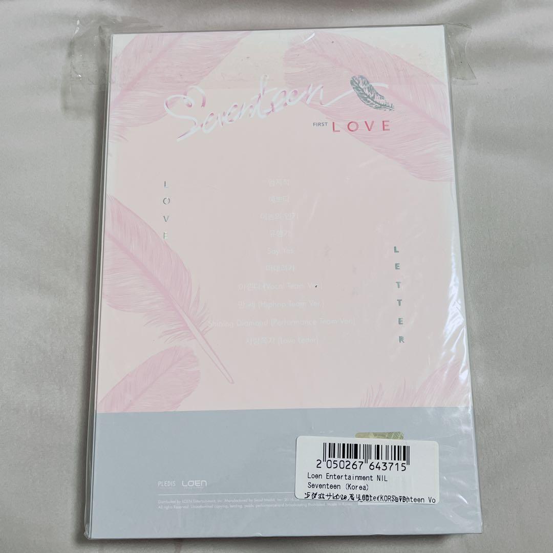 SEVENTEEN ジョンハン サイン入りCD LOVE&LETTER