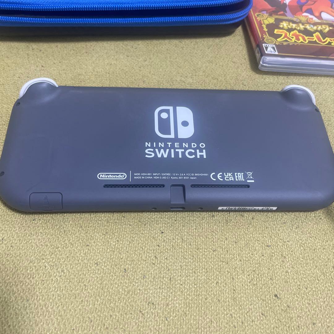 Nintendo Switch Lite + スカーレット + ケース