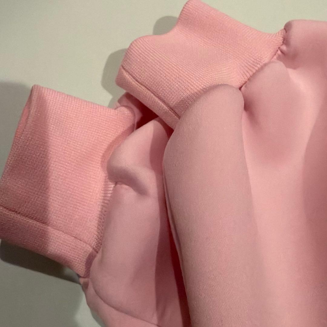 トップス JILTU baby frill hoodie skirt baby pink