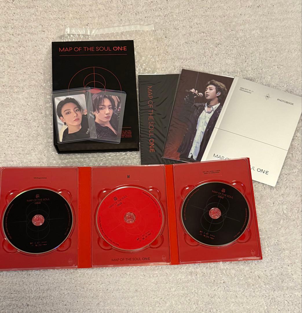 BTS MOS ON:E Blu-ray ジョングク　トレカ付き