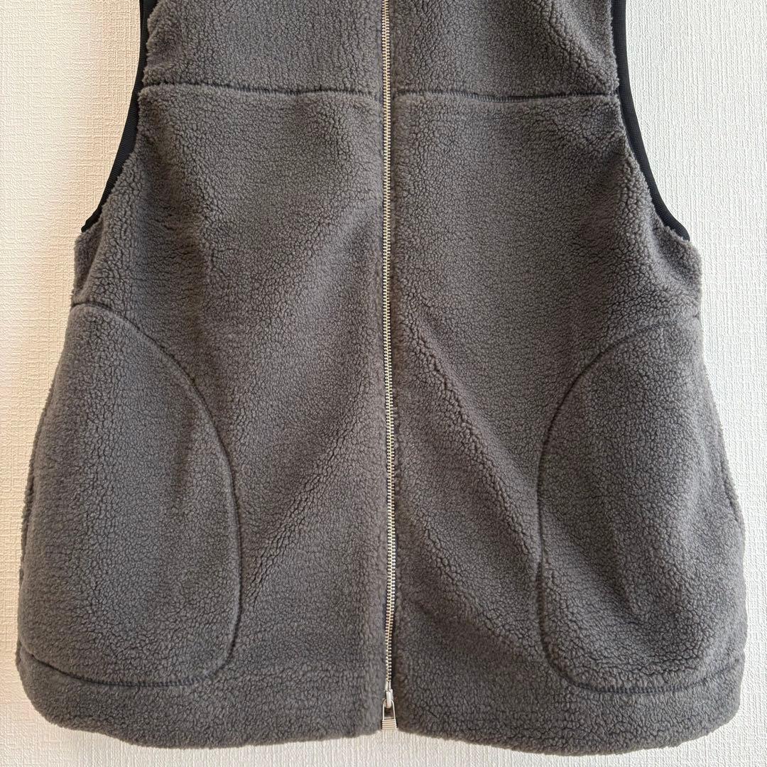 SLOBE IENA スローブイエナ ボアスタンドベスト グレー