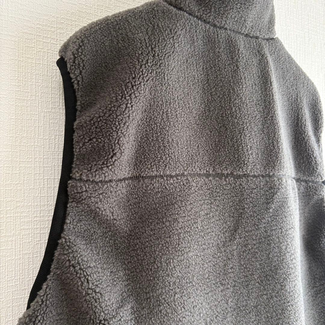 SLOBE IENA スローブイエナ ボアスタンドベスト グレー