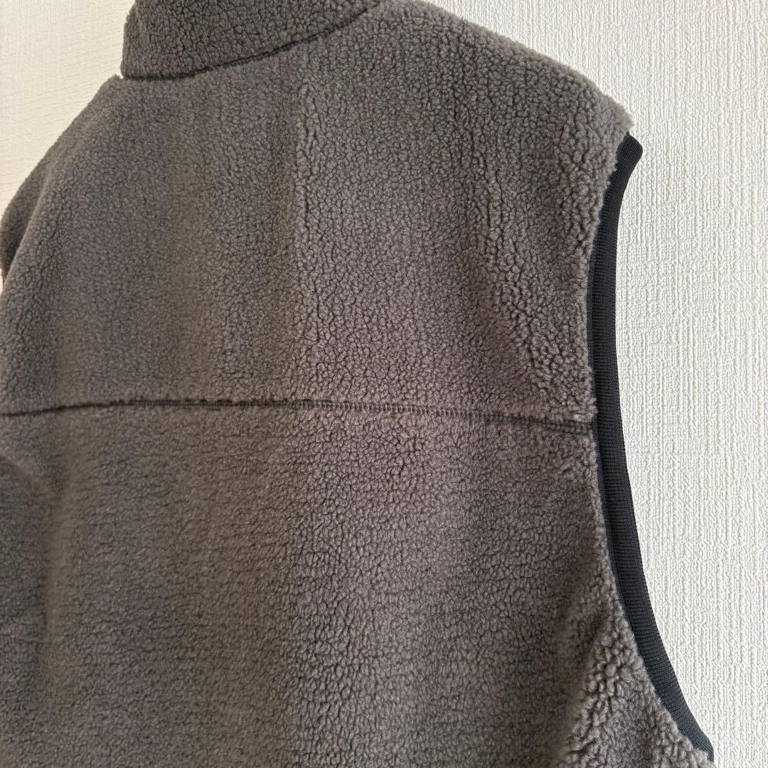 SLOBE IENA スローブイエナ ボアスタンドベスト グレー