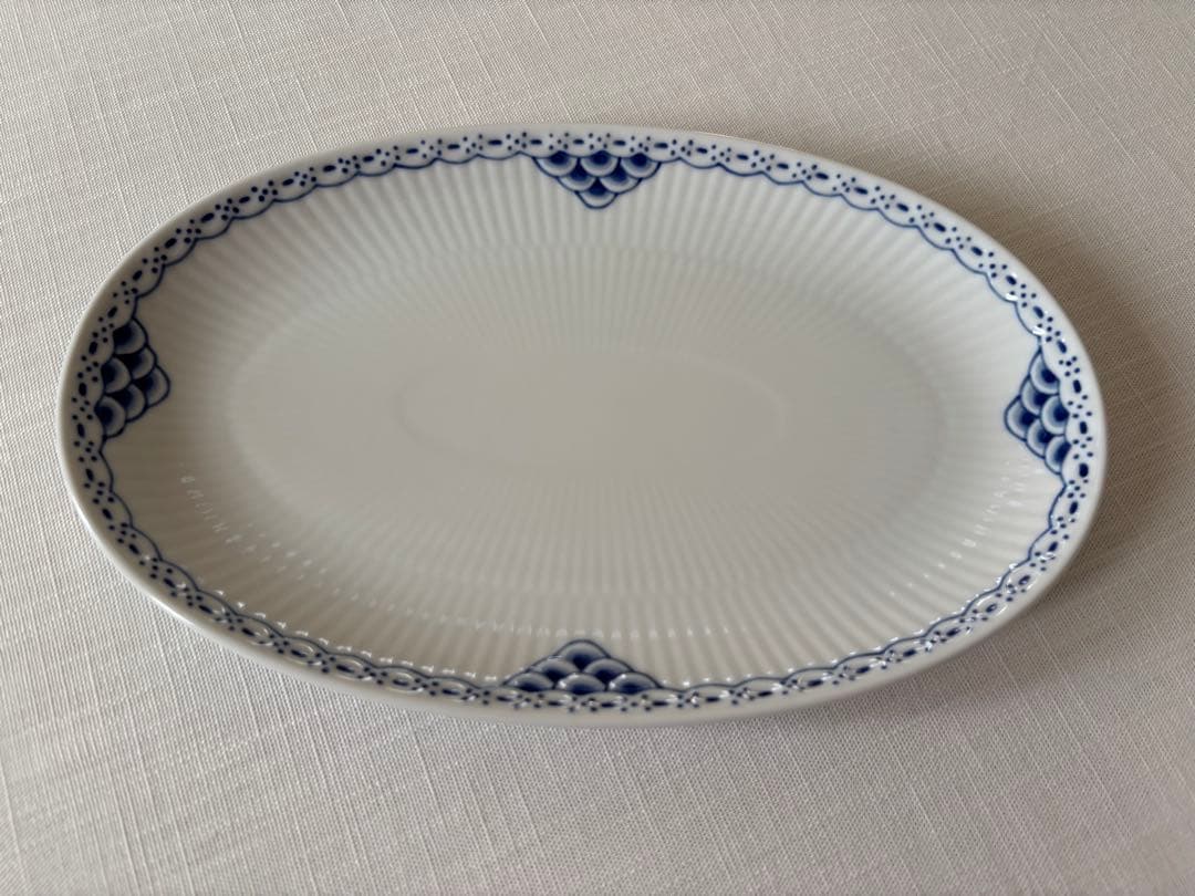 ꕤ新品未使用ロイヤルコペンハーゲン・オーバルディッシュ・ペアꕤ