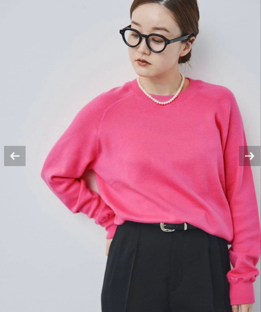 IENA スイビコットンプルオーバー