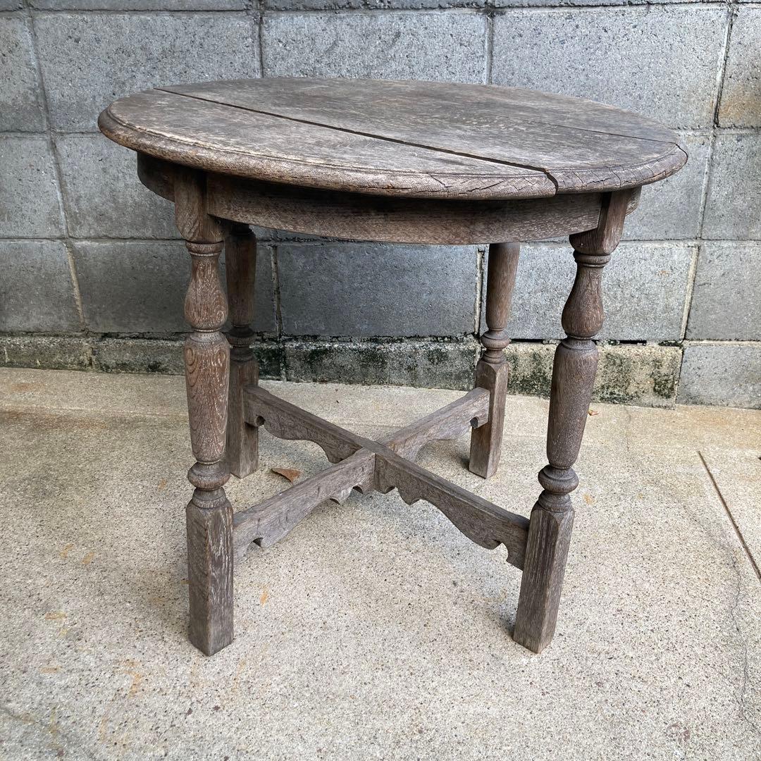 大幅値下 ヴィンテージ カフェテーブル 昭和レトロ 木製 丸椅子 サイドテーブル