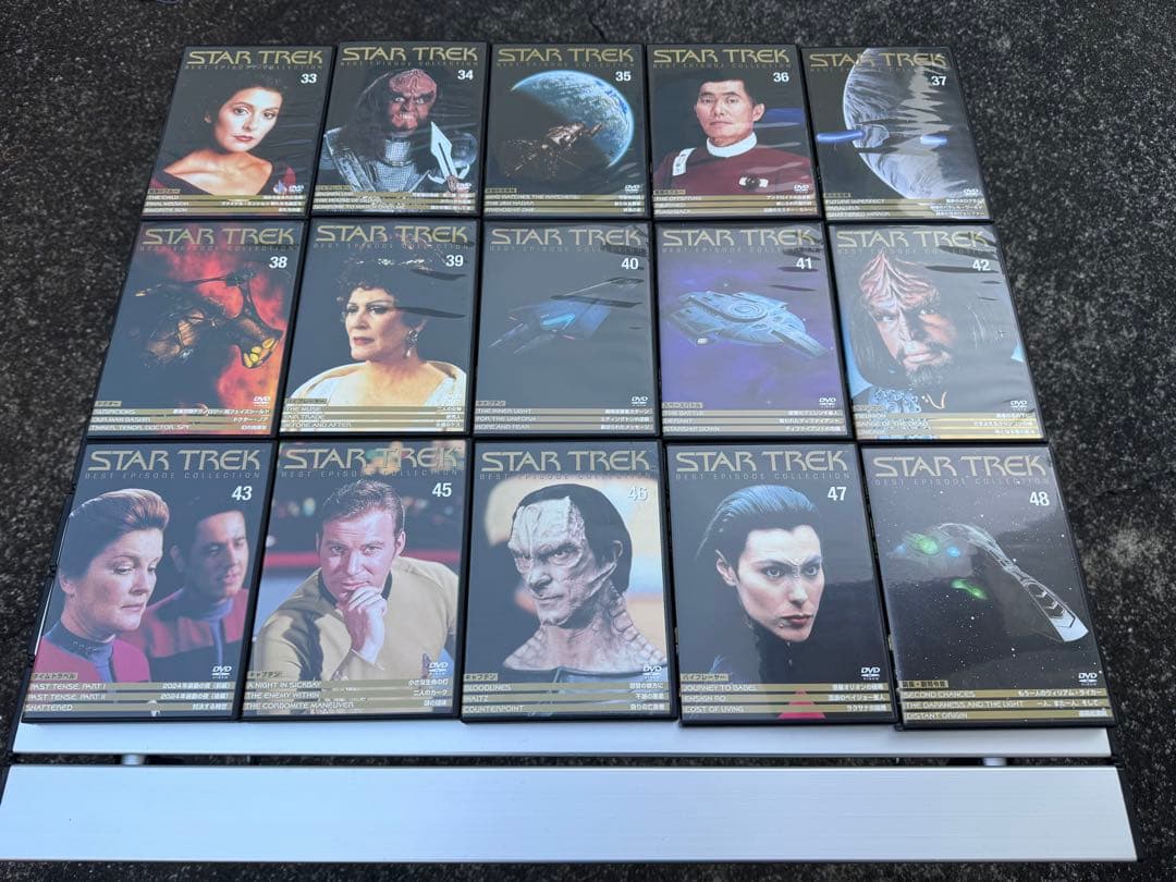 美品 デアゴスティーニ スタートレック DVDコレクション 112巻セット