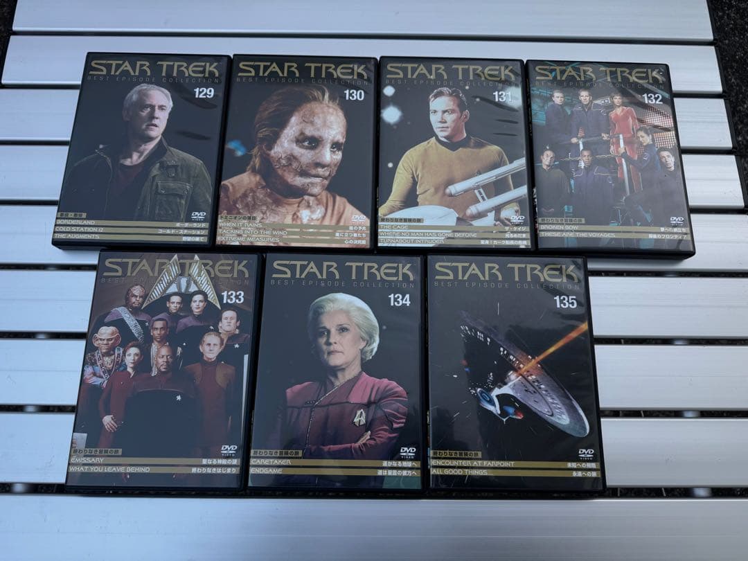 美品 デアゴスティーニ スタートレック DVDコレクション 112巻セット