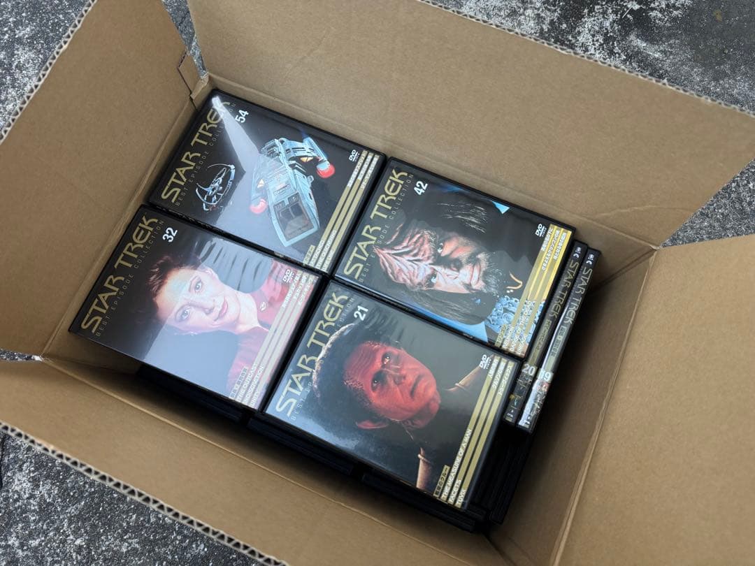 美品 デアゴスティーニ スタートレック DVDコレクション 112巻セット