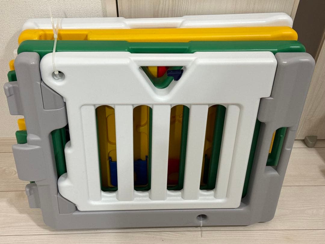 超美品　日本育児 ベビーサークル ミュージカルキッズランドDXⅡ 8枚