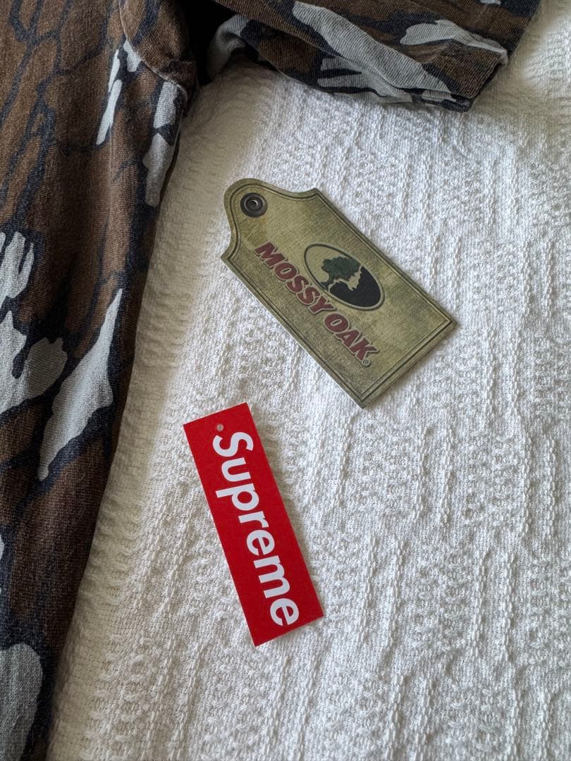 トップス supreme S/S Pocket Tee Mossy Oak Camo S
