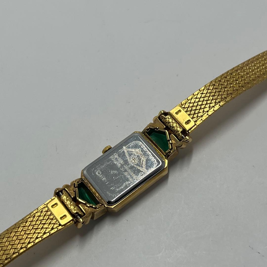 IEI ジュエリーウォッチ 部品取り用 ゴールド シェル文字盤 天然石