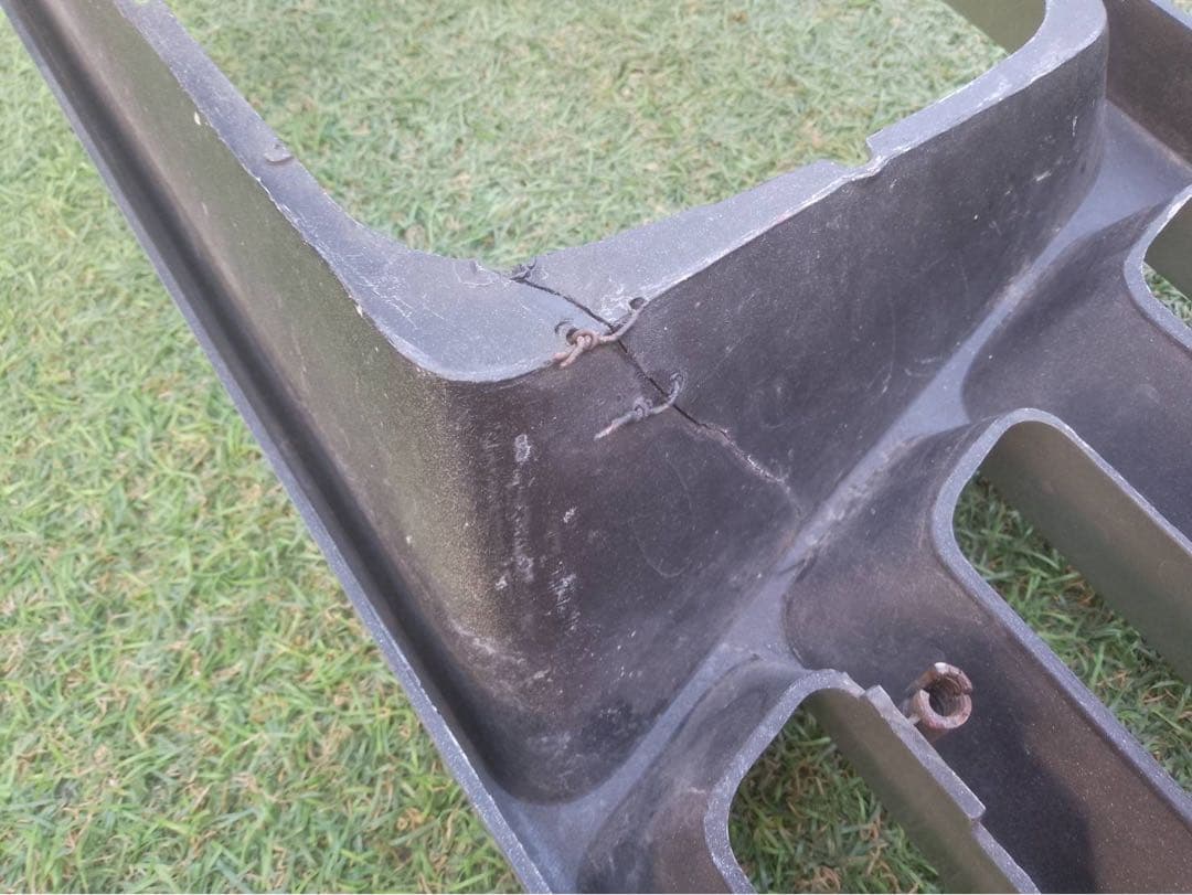 スズキ SJ410 ジムニー KATANA 純正角目グリル シルバー