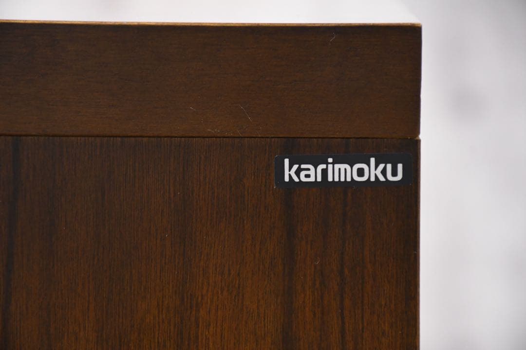 EGK37 カリモク コロニアルシリーズ キャビネット サイドボード ガラス