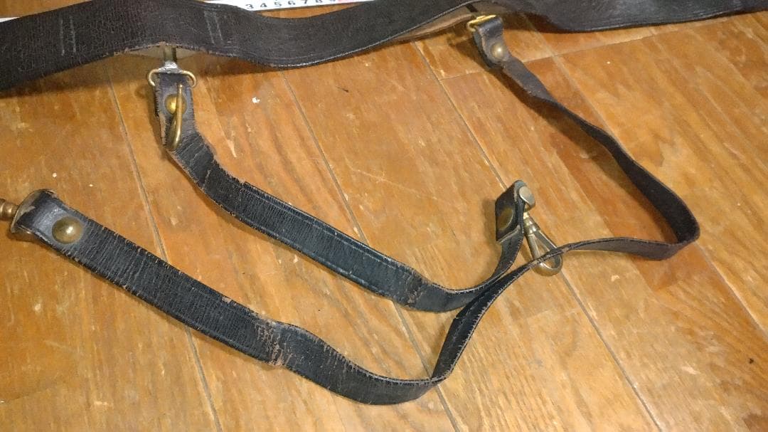 日本海軍　実物　剣帯　士官　刀帯
