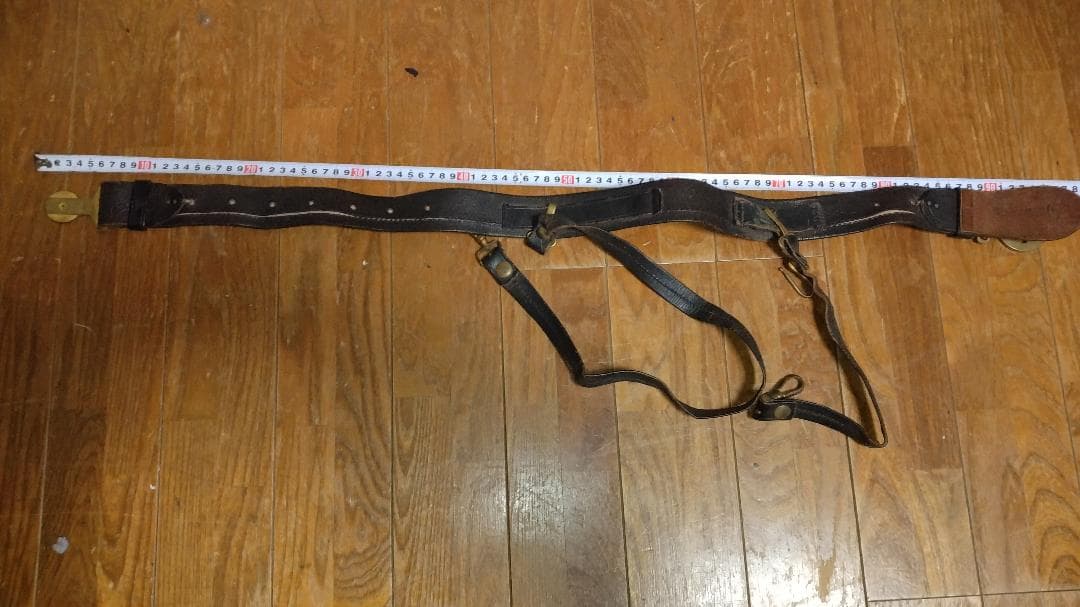 日本海軍　実物　剣帯　士官　刀帯