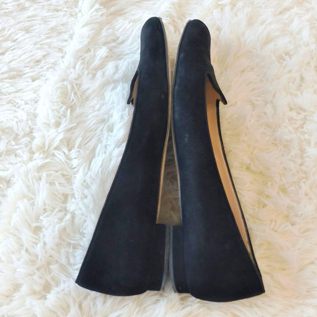 MANOLO BLAHNIK マノロブラニク スエード フラットシューズ