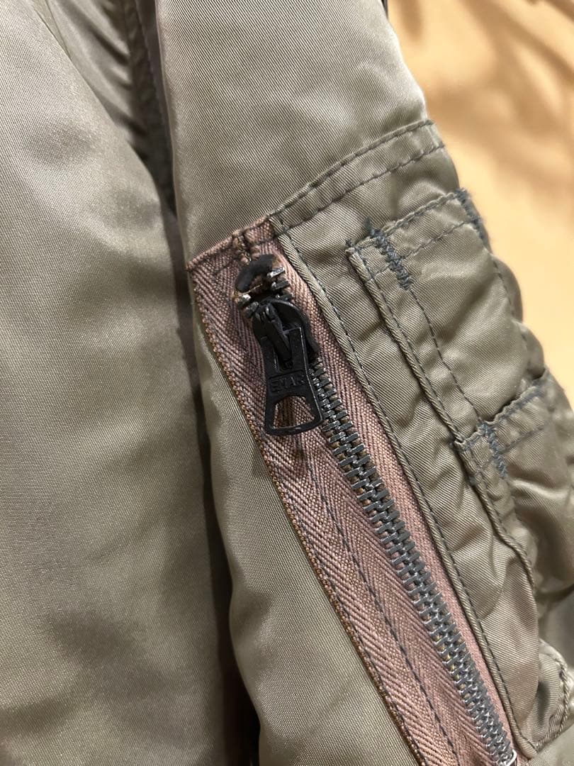 ス*ー様 USA製 航空自衛隊 ブルーインパルス　ジャケット　ＭＡ-1 刺繍　ワ