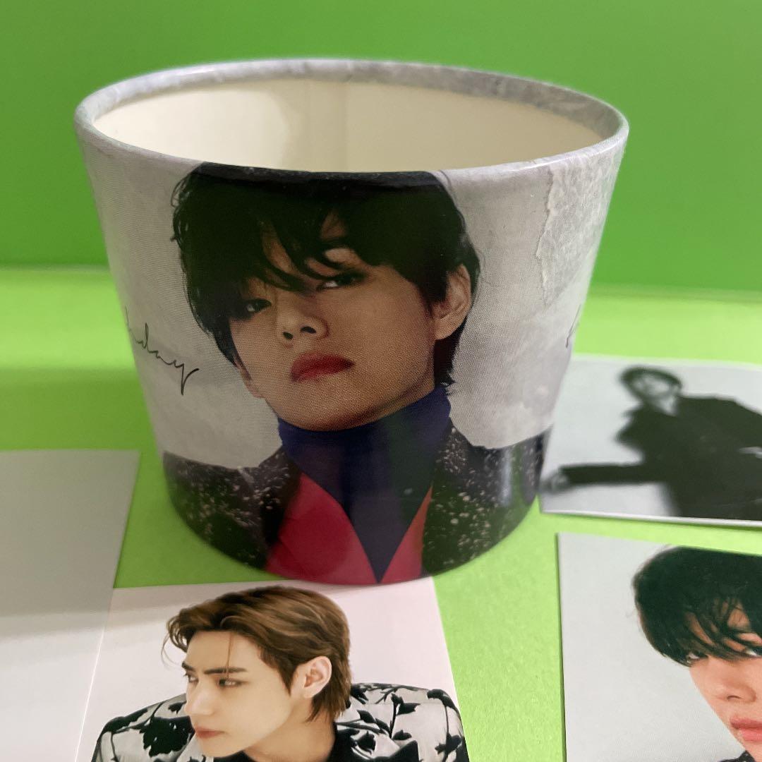 BTS V テテ センイルカップホルダー&特典