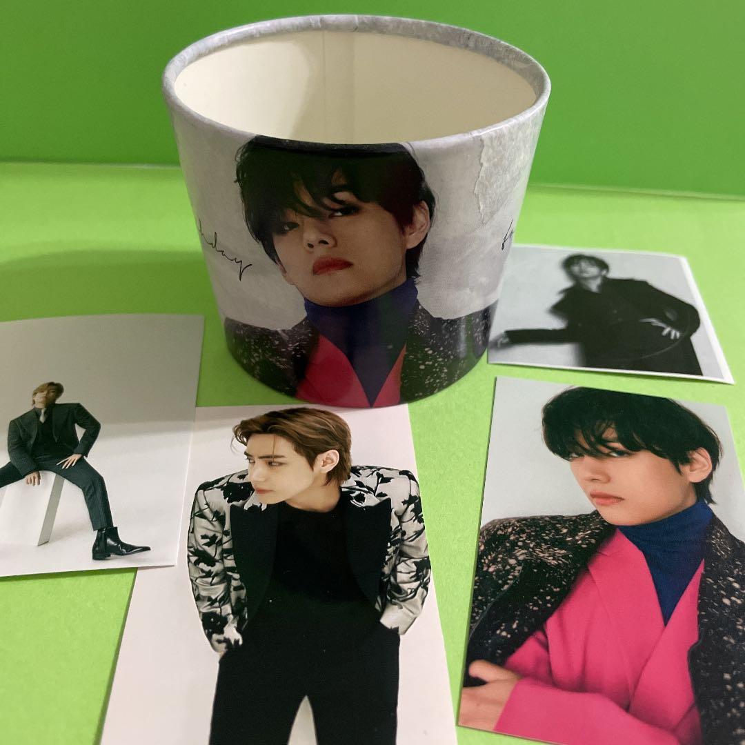 BTS V テテ センイルカップホルダー&特典