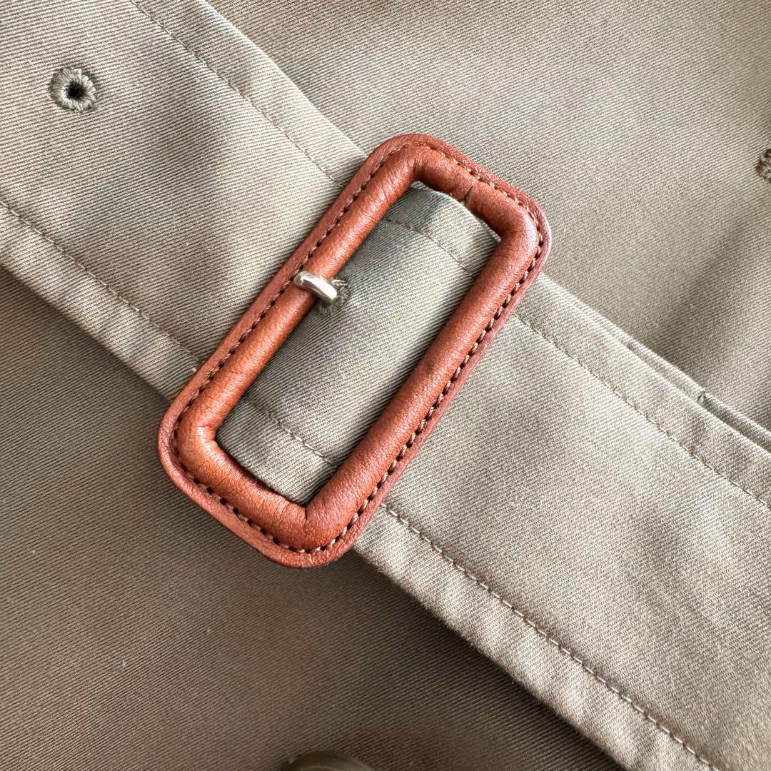 バーバリー　トレンチコート　玉虫色　カーキ　ノバチェック　ライナー　11