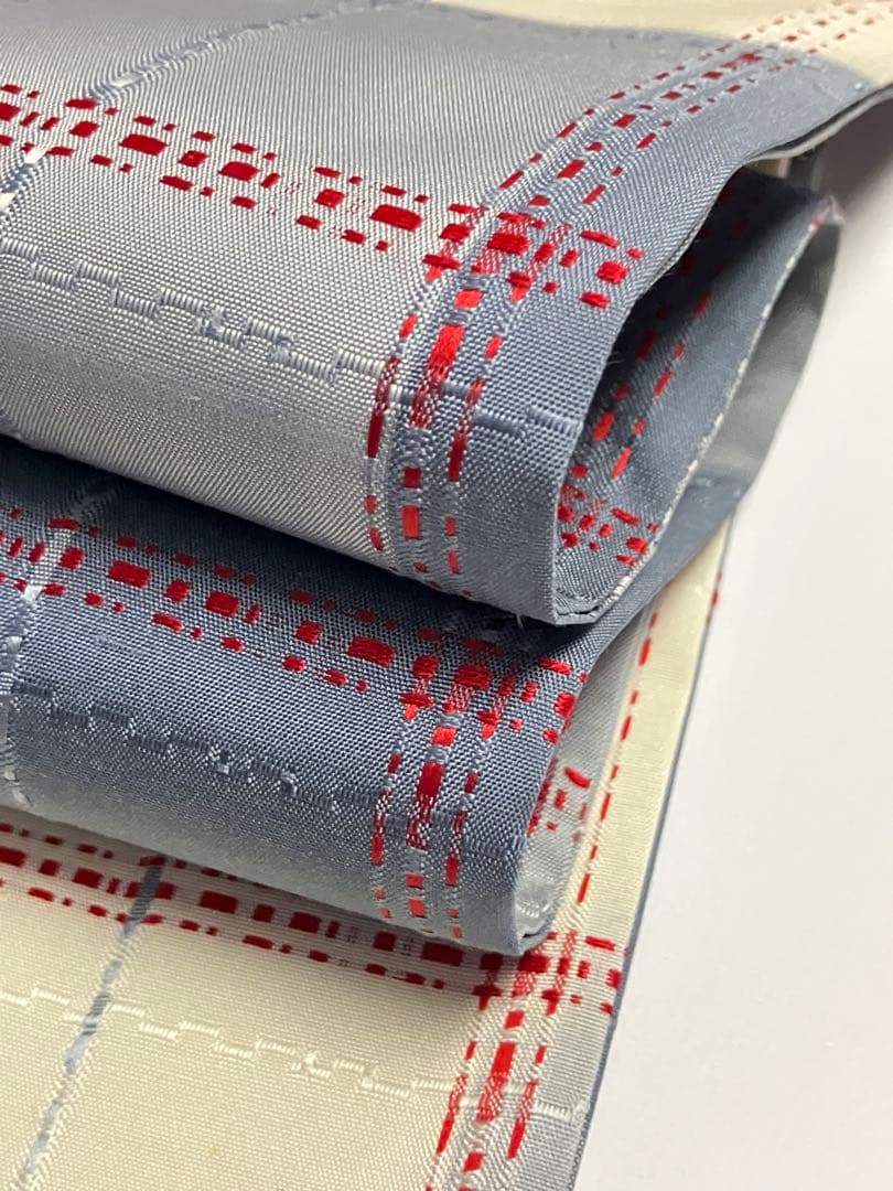 お仕立て上がり名古屋帯　新品未使用品　正絹　西陣織　No.362