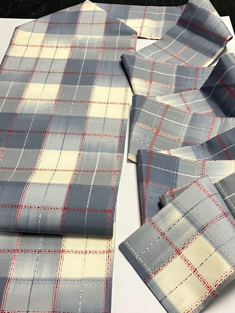 お仕立て上がり名古屋帯　新品未使用品　正絹　西陣織　No.362