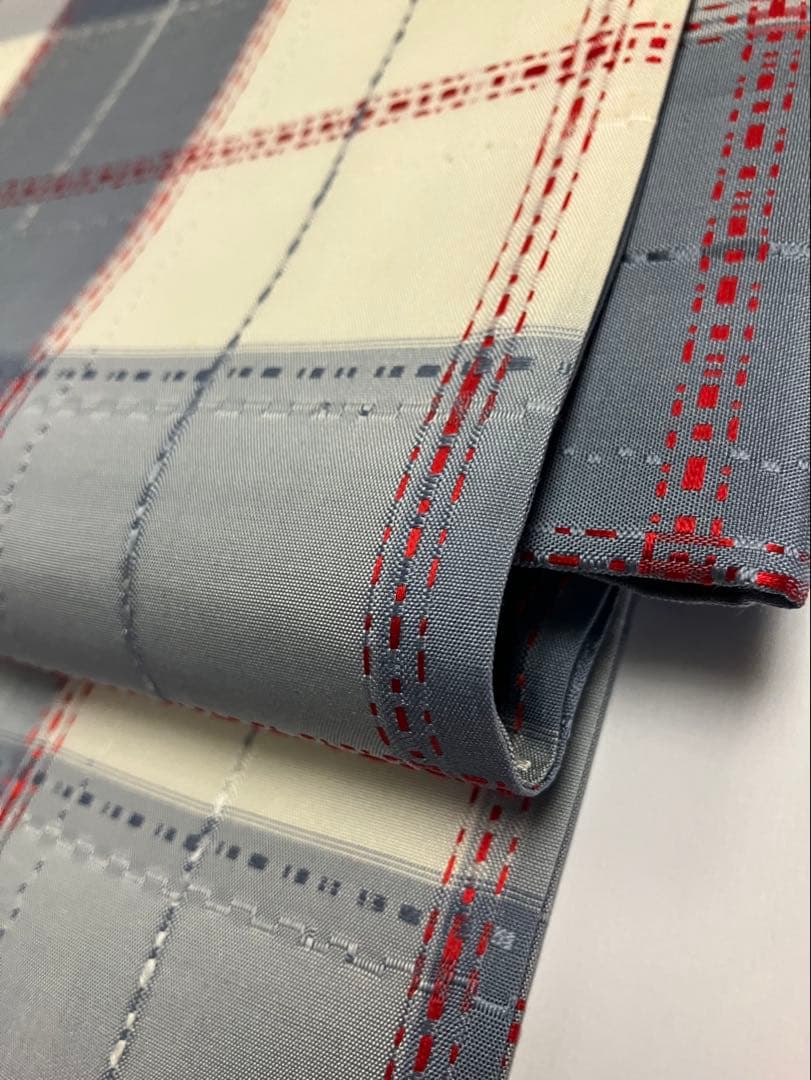 お仕立て上がり名古屋帯　新品未使用品　正絹　西陣織　No.362